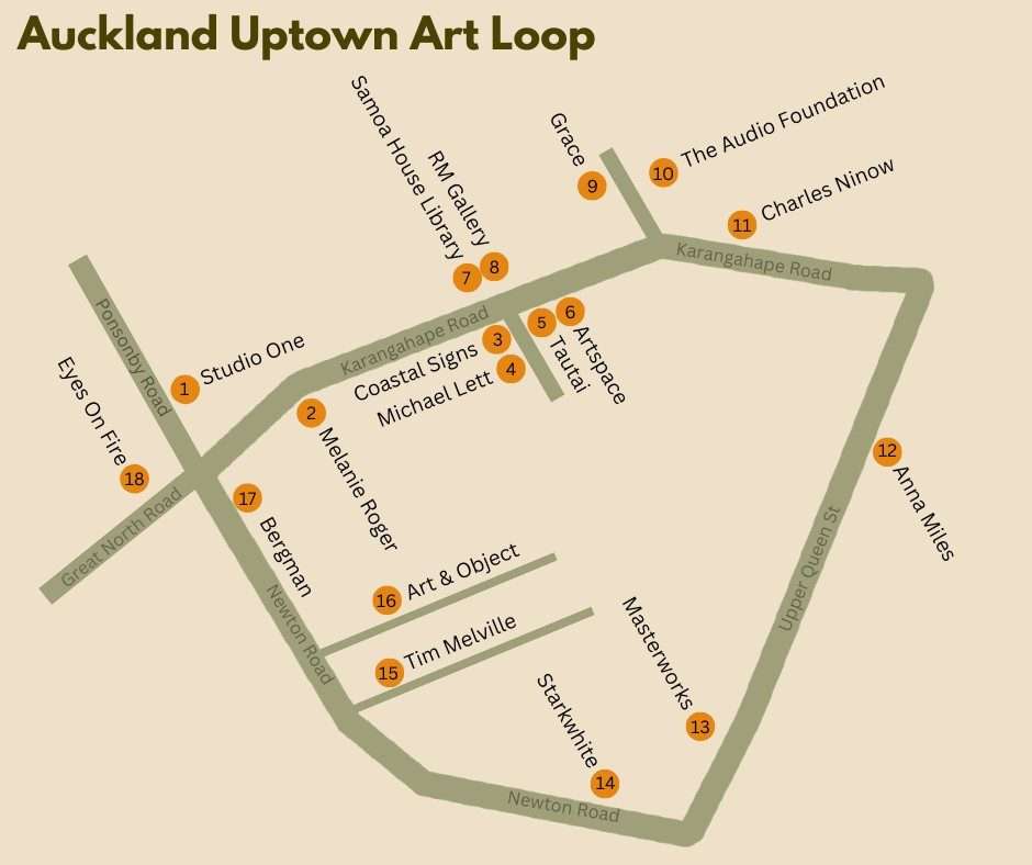 Uptown Art Loop Walk, Auckland, New Zealand