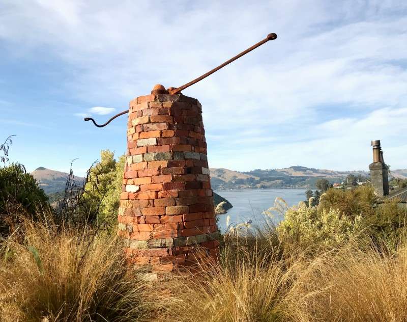 Ralph Hotere's garden - Port Chalmers