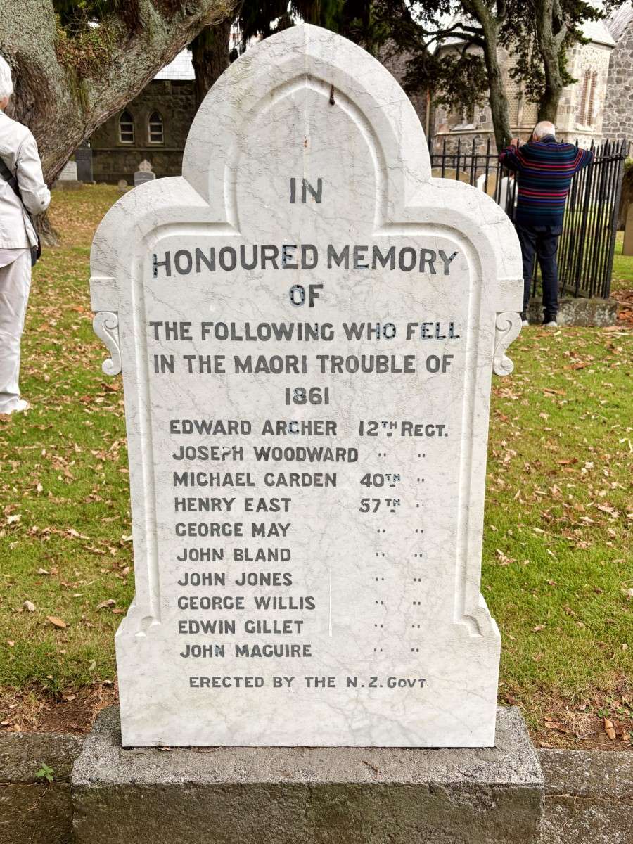 St Marys New Plymouth graves