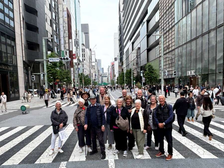 2026 Japan art travel group in Ginza
